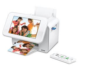 Epson Bows PictureMate Show Printer with Built-In Picture Frame